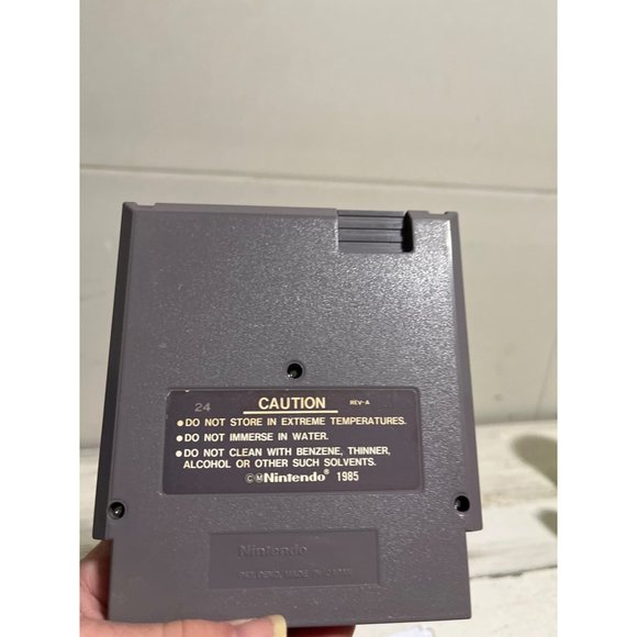 Double Dribble NES game circa 1985 - Picture 2 of 2